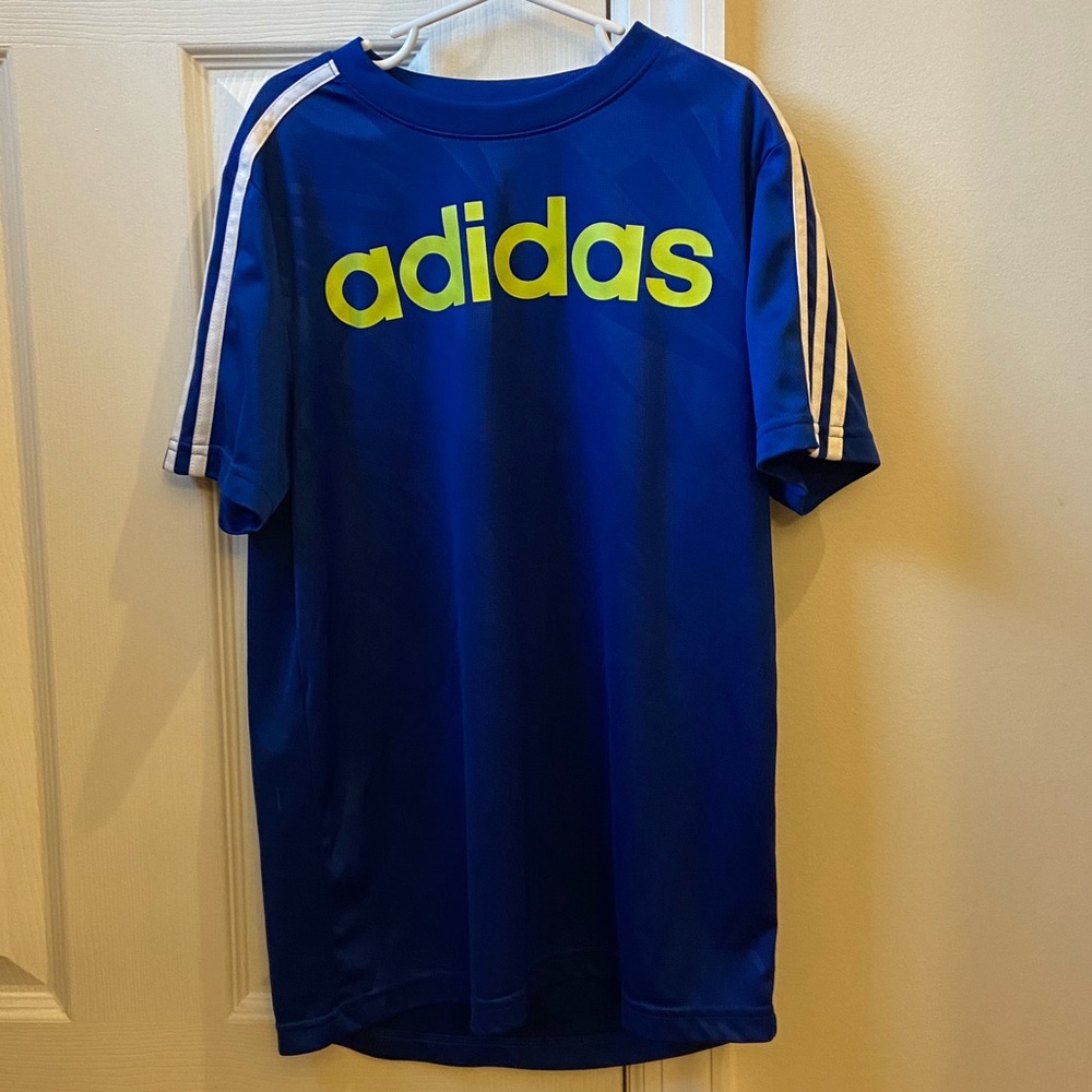 Youth Adidas Blue T-Shirt